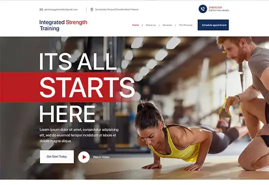 Gym and Fitness project 4